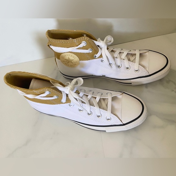 Converse Chuck Taylor All-Star Hi Crafted Patchwork Mens Shoes Size 8 - Picture 2 of 12